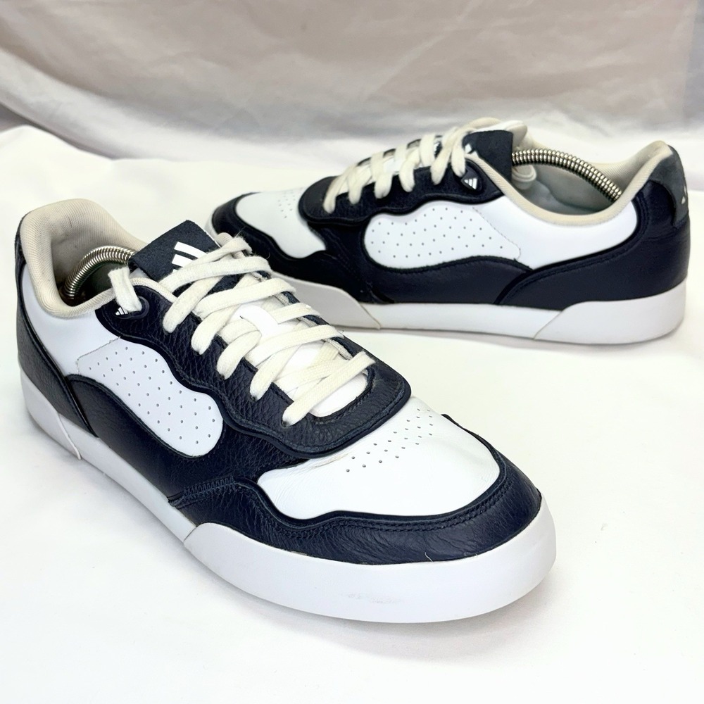 Adidas Retrocross 25 Golf Shoes Mens 11 Navy White Spikeless IH9977
